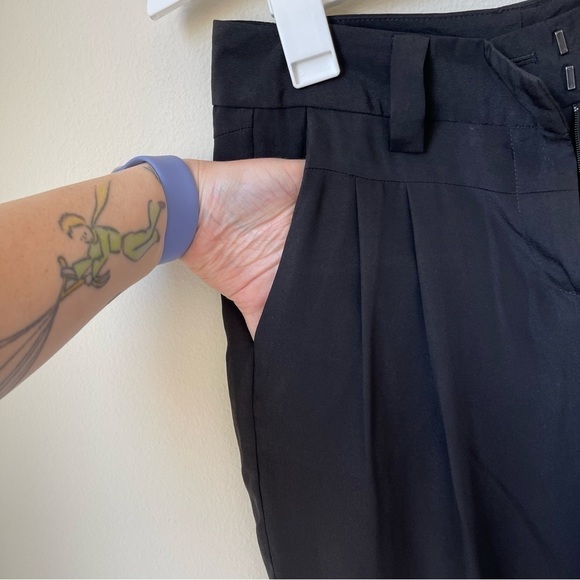 BCBG Sheer Capri Breezy Summer Pants Size 4 - Picture 4 of 15